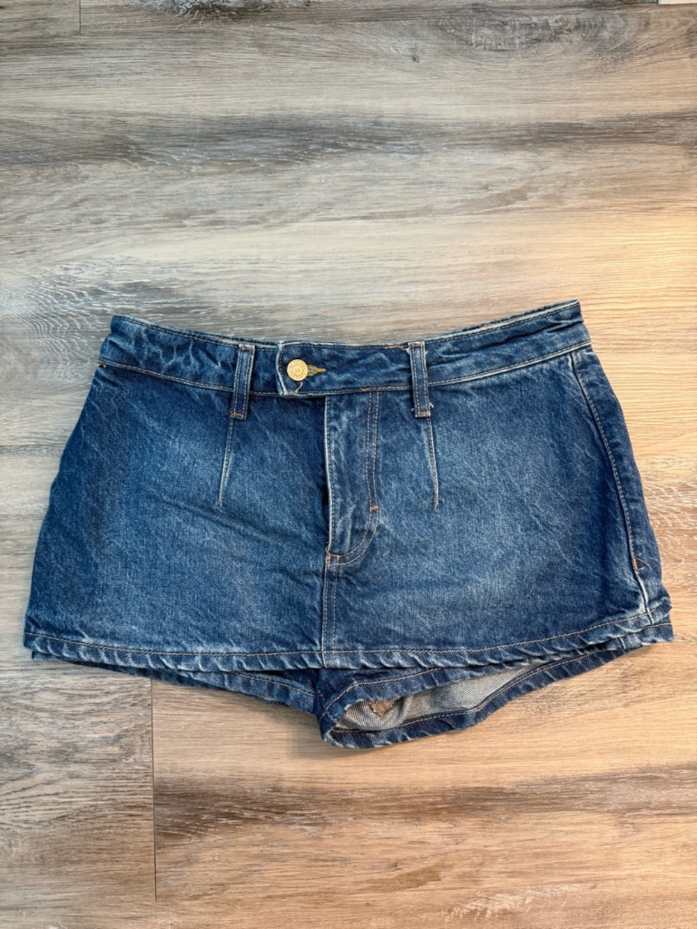Free People Jean Skort